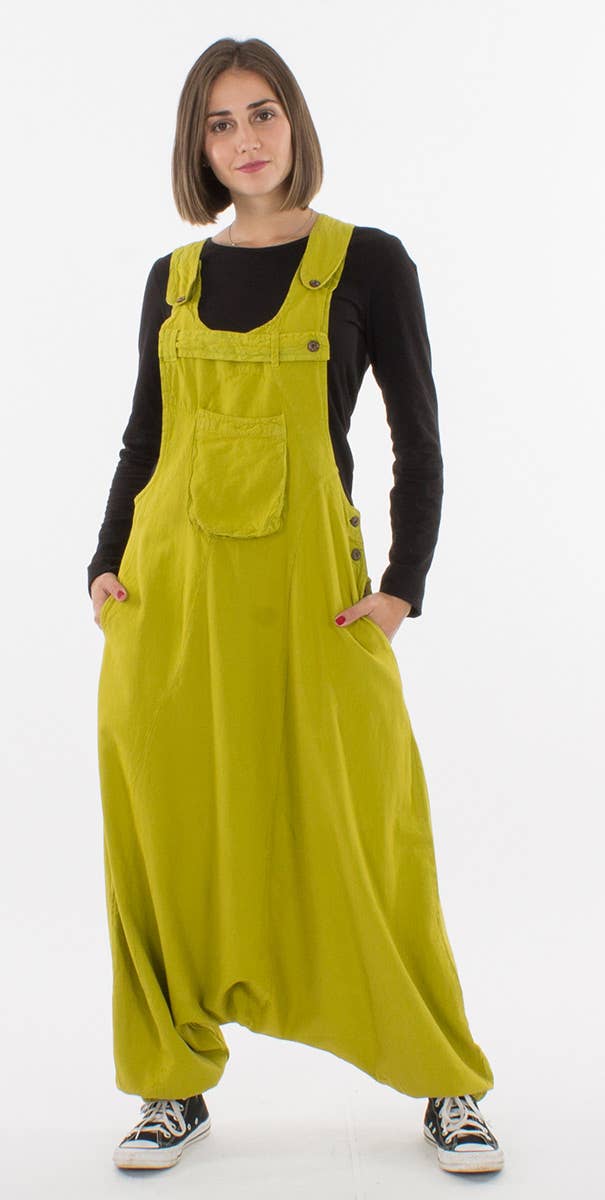 Boho Tuinbroek van 100% Katoen – Oversized Harem Jumpsuit