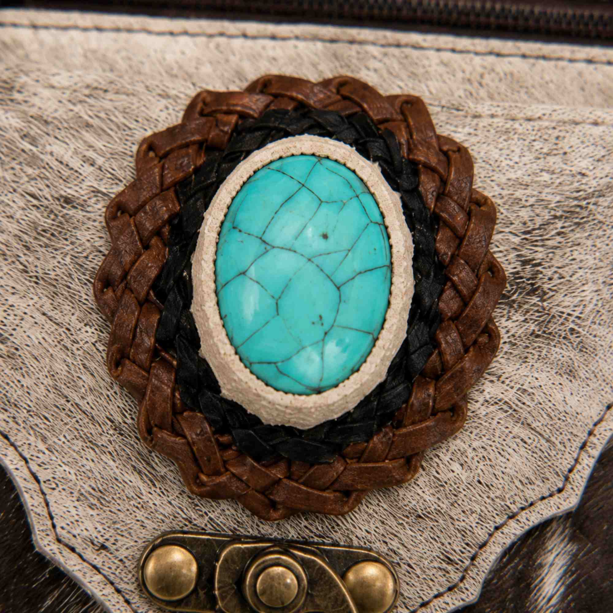 Turquoise Spirit Heuptasje – Boho Festival Style