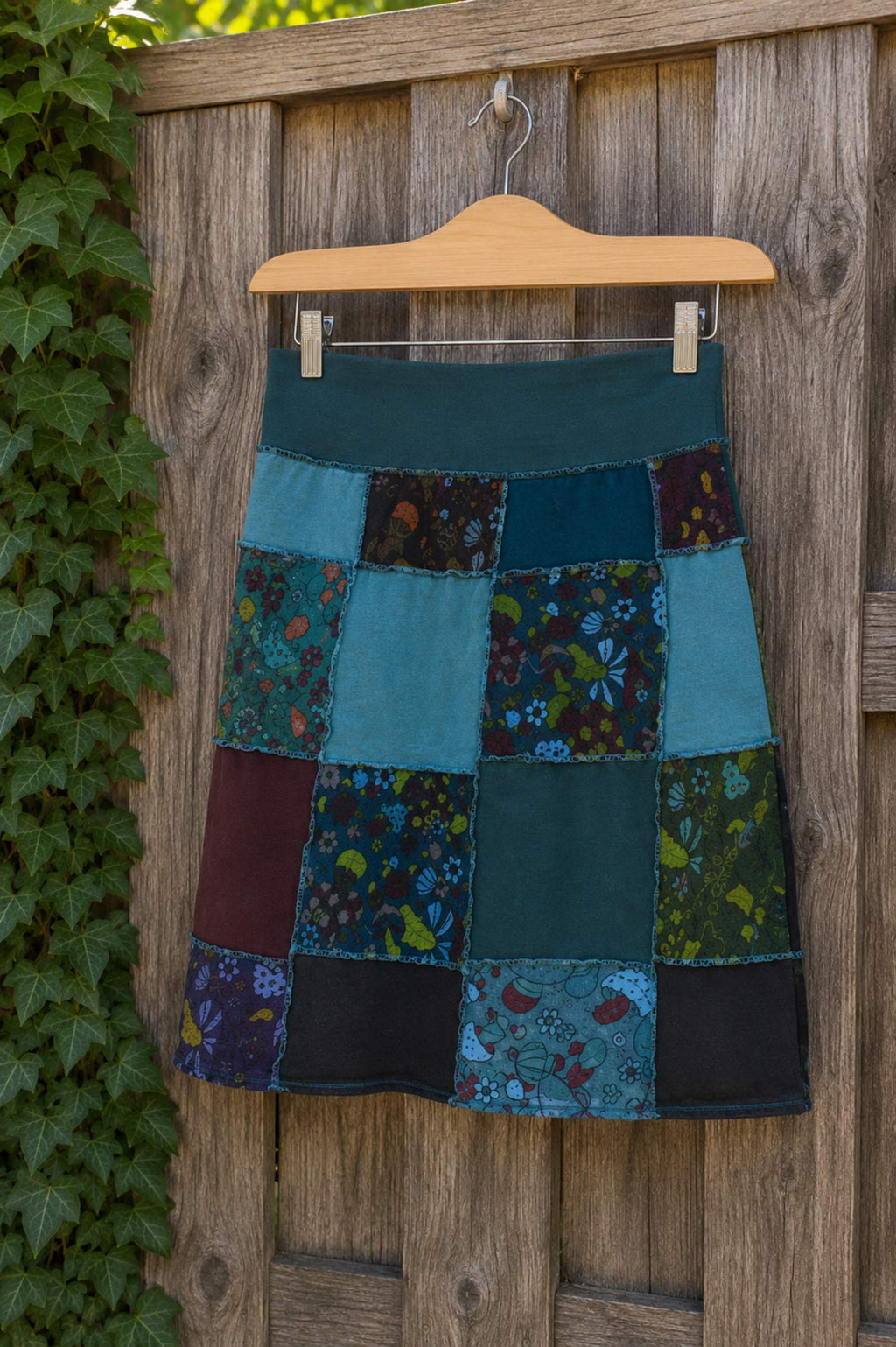 Boho Patchwork Set – Top & Rok van 100% Katoen
