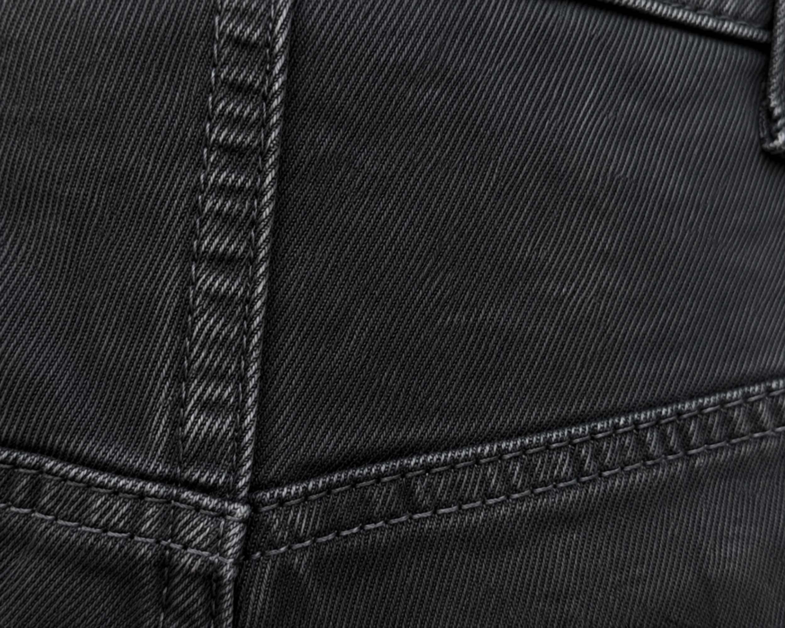 One of a Kind Upcycled Levi's Patchwork Rok – Zwart & Grijs