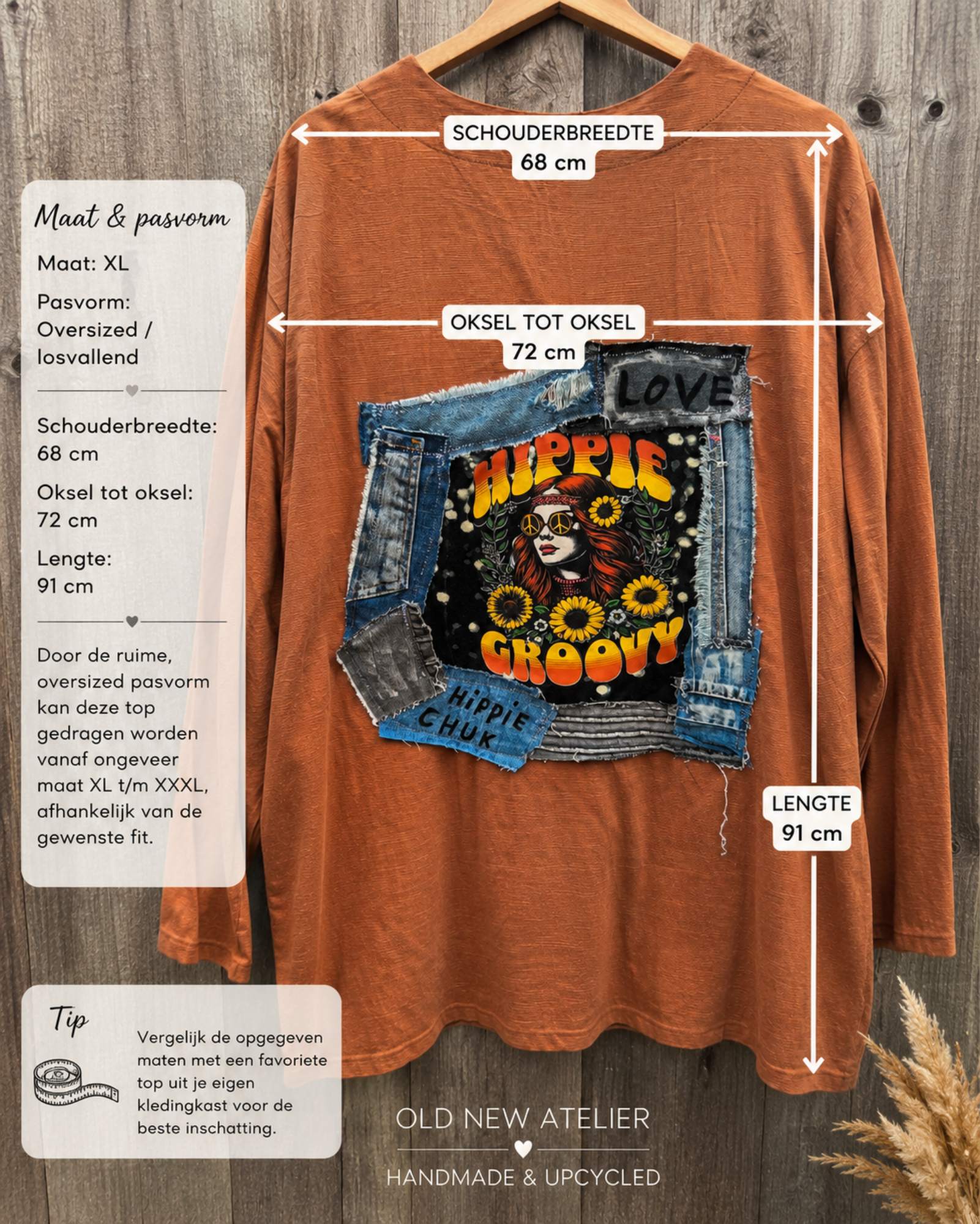 Hippie Groovy Top – One of a Kind