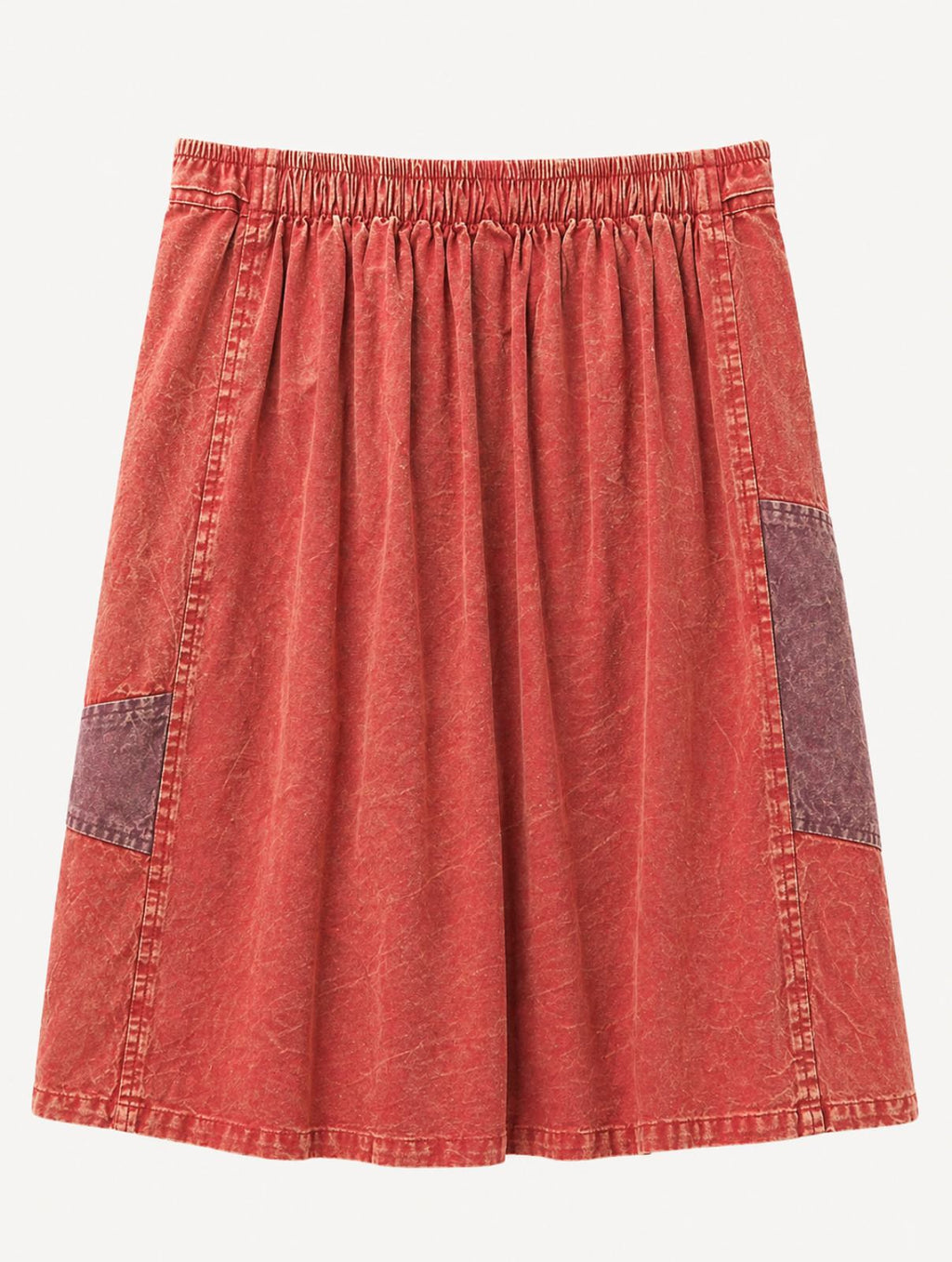 Upcycled Boho Rok “Earth Spirit” – One of a Kind | 100% Katoen