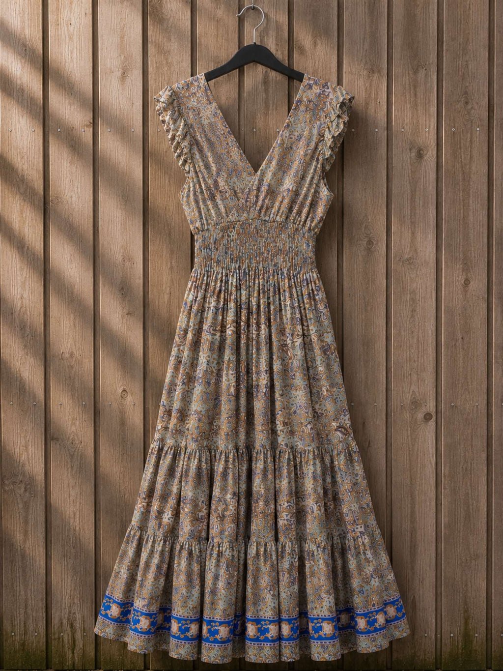 Boho Maxi Jurk Silk – One Size