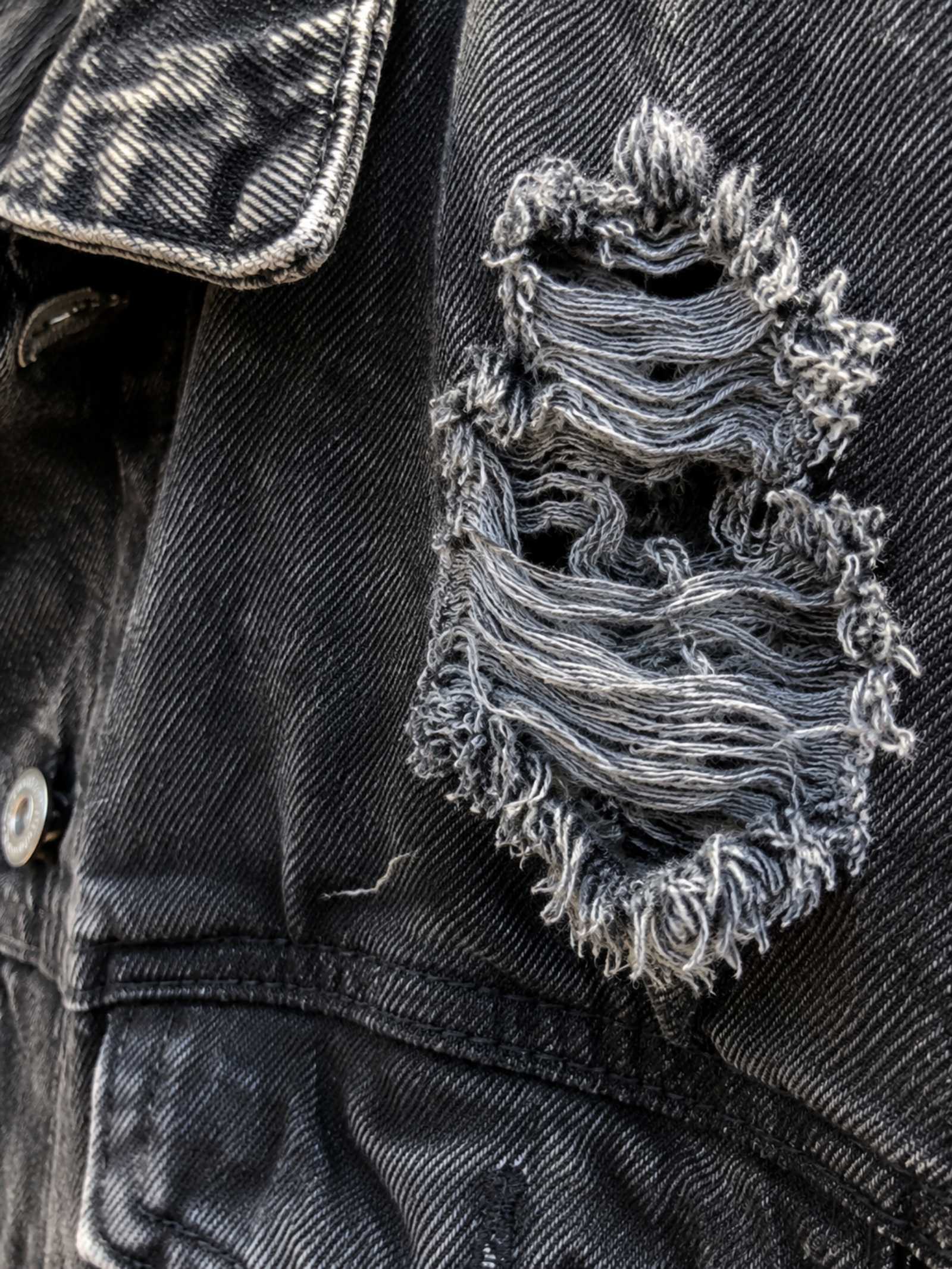 One of a Kind Cowgirl Upcycled Denim Jacket – Handmade