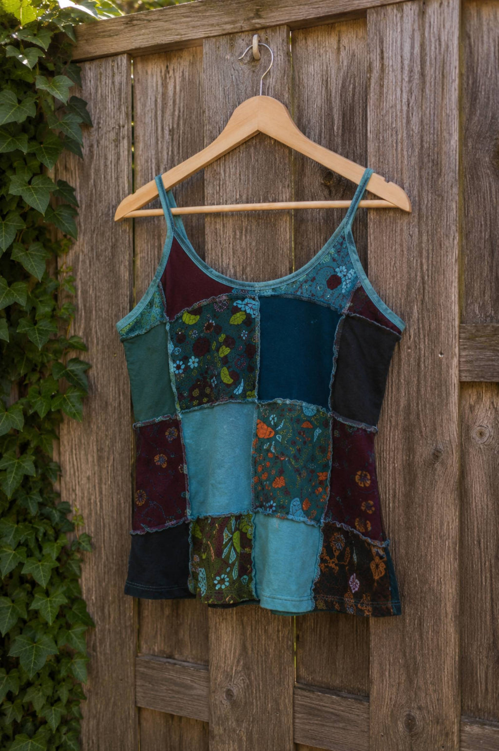Boho Patchwork Set – Top & Rok van 100% Katoen