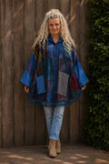 Nomad Spirit– Boho Patchwork Poncho