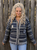 One of a Kind Rebel No Rules boho jacket voorkant handgemaakt Old New Atelier