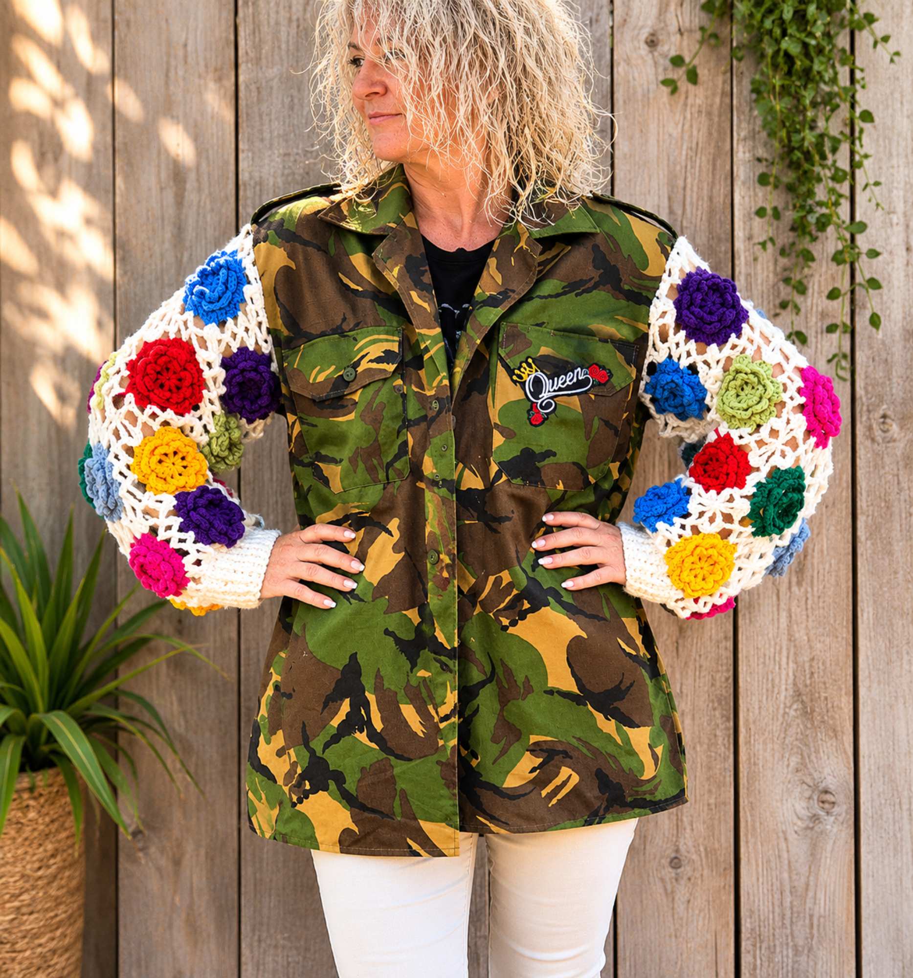Queen Camo Jacket – One of a Kind