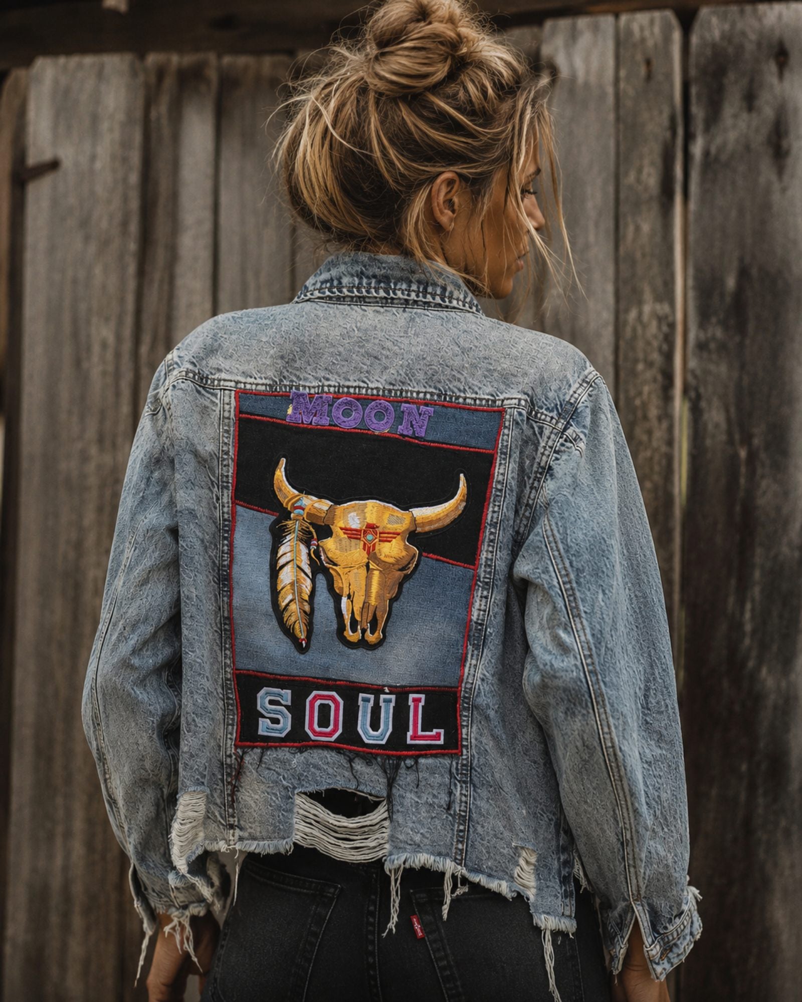 Wild Soul Denim Jacket – One of a Kind