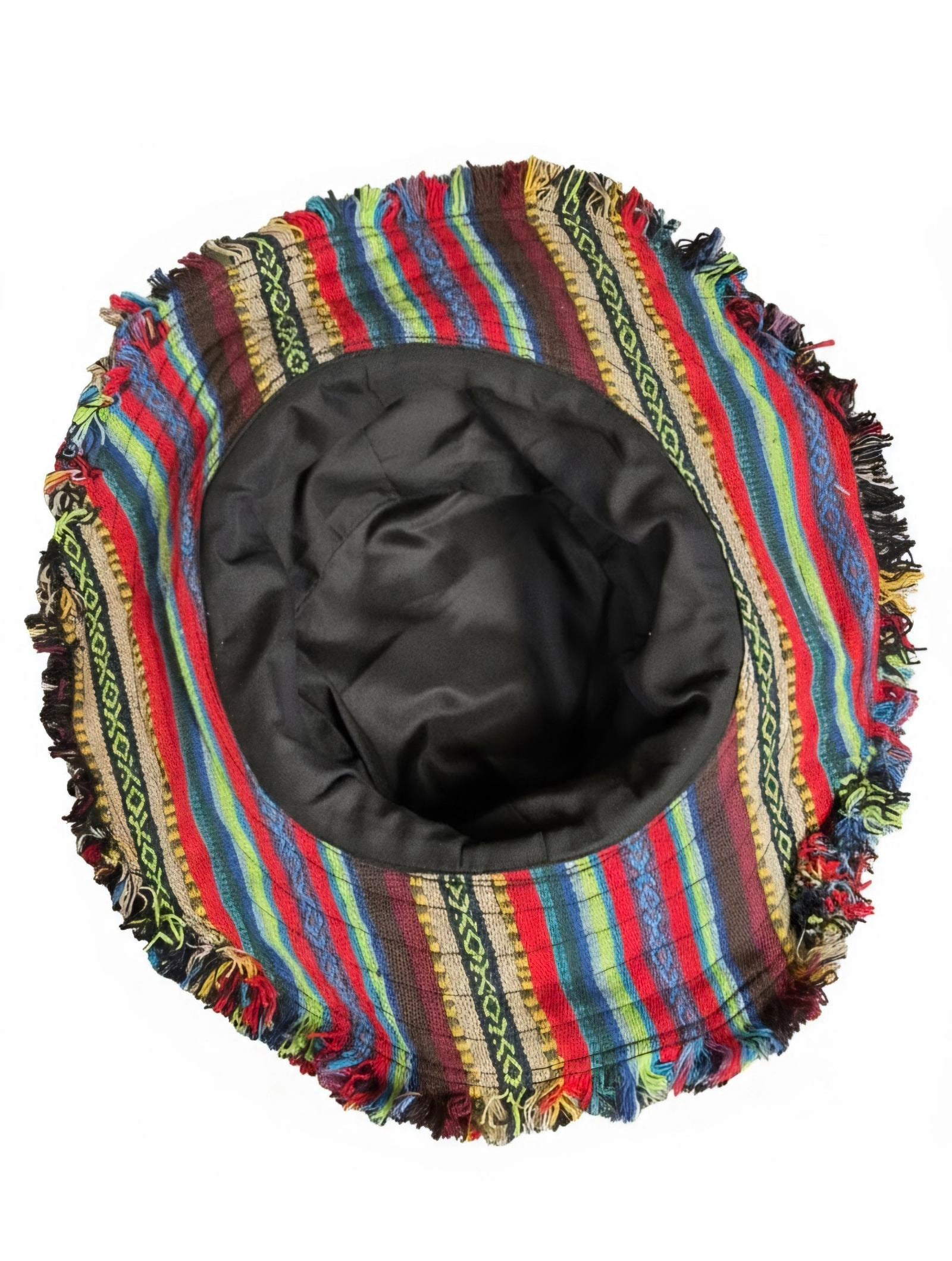 Handgemaakte Boho Patchwork Hoed – One of a Kind