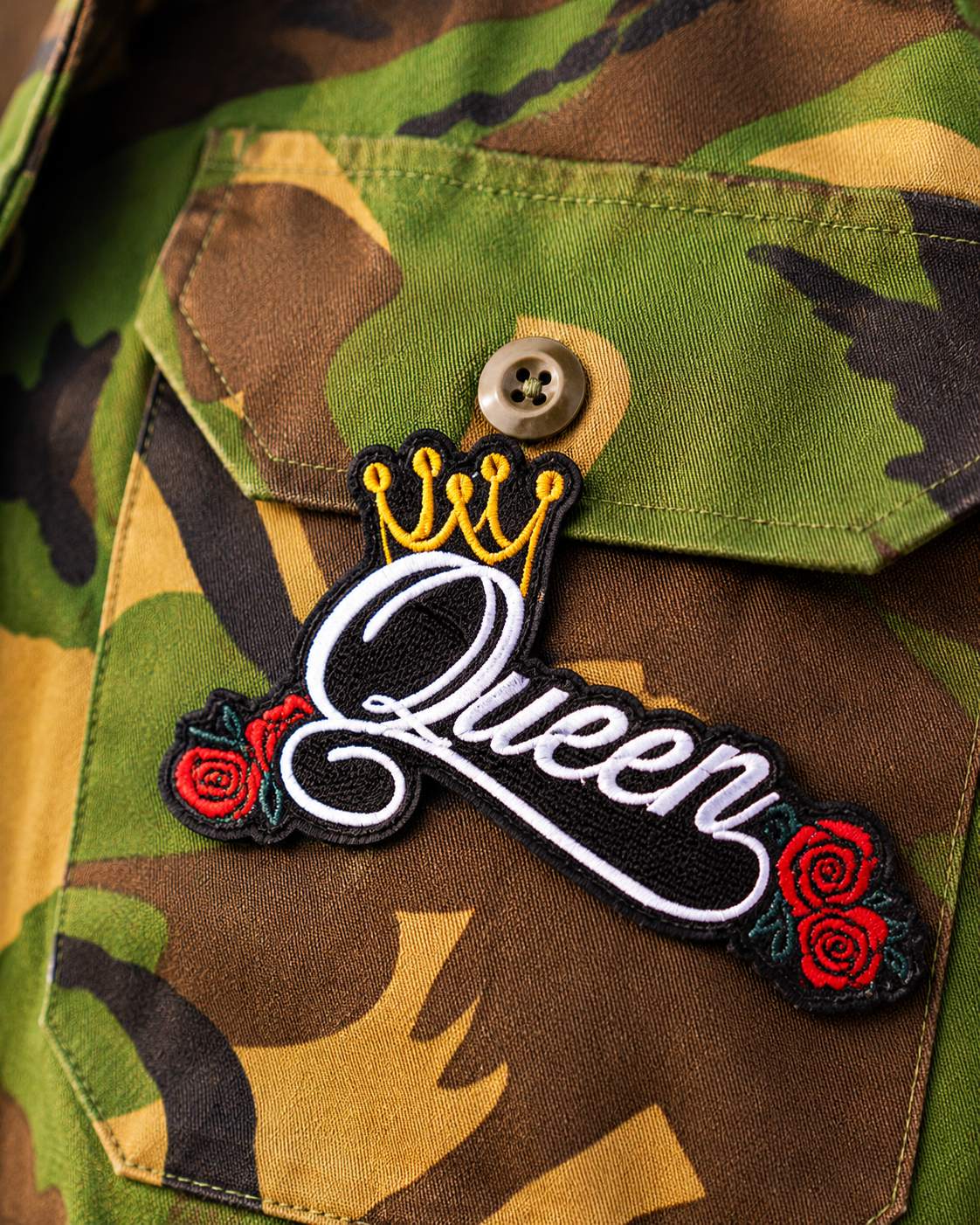 Queen Camo Jacket – One of a Kind