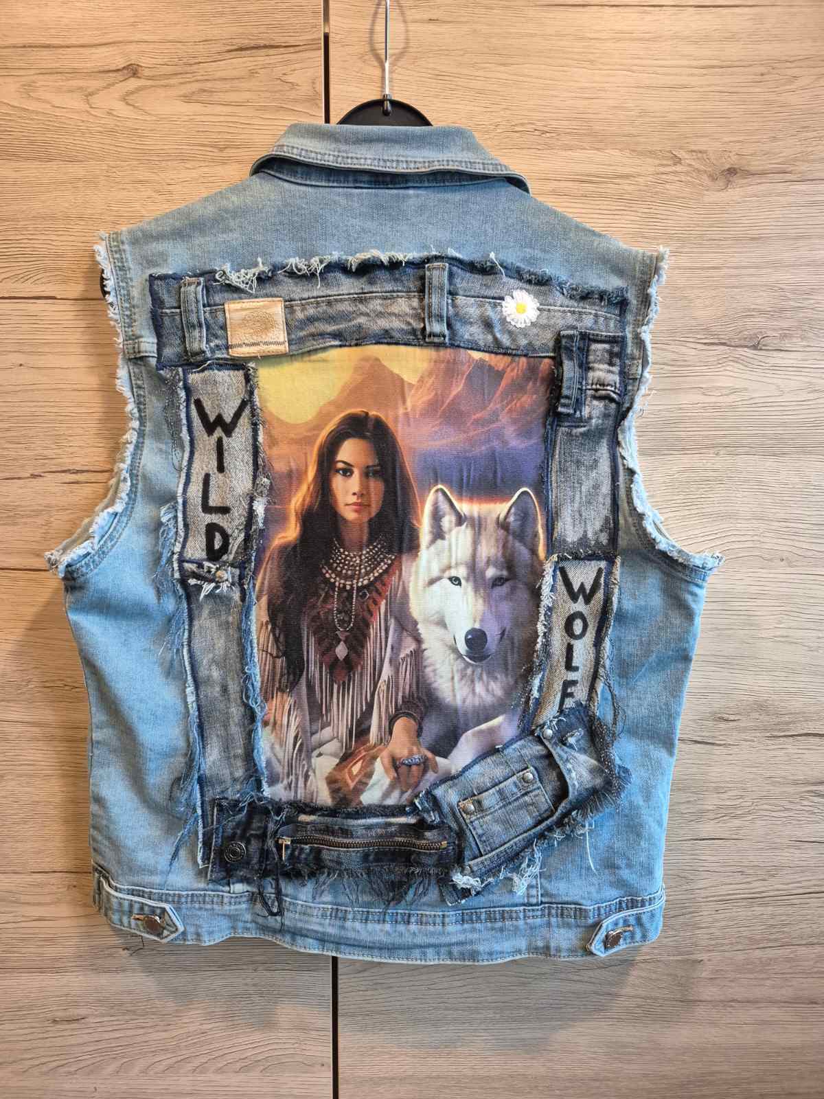 Wild Wolf Denim vest
